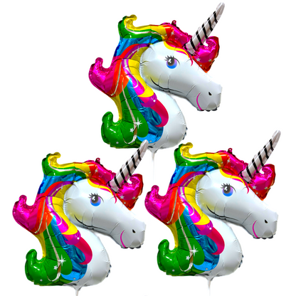 Folienballon Einhorn "UNICORN" (61cm) Luftballon