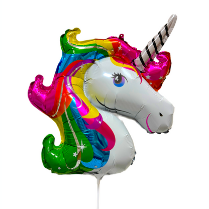 3 Stück Folienballon Einhorn "UNICORN" (61cm) Luftballon