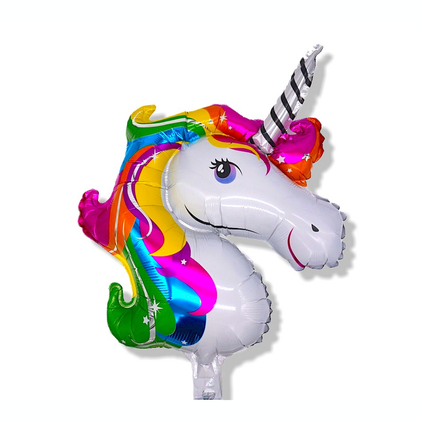 3 Stück Folienballon Einhorn "UNICORN" (61cm) Luftballon