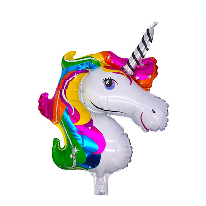 3 Stück Folienballon Einhorn "UNICORN" (61cm) Luftballon