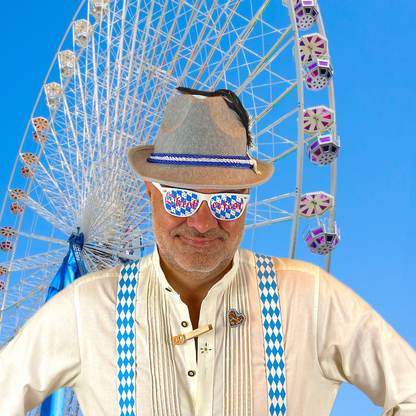 original Münchner Oktoberfest Sonnebrillen Partybrille OKTOBERFEST - lizenzierter Artikel der Stadt München -