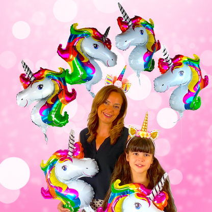 Folienballon Einhorn "UNICORN" (61cm) Luftballon