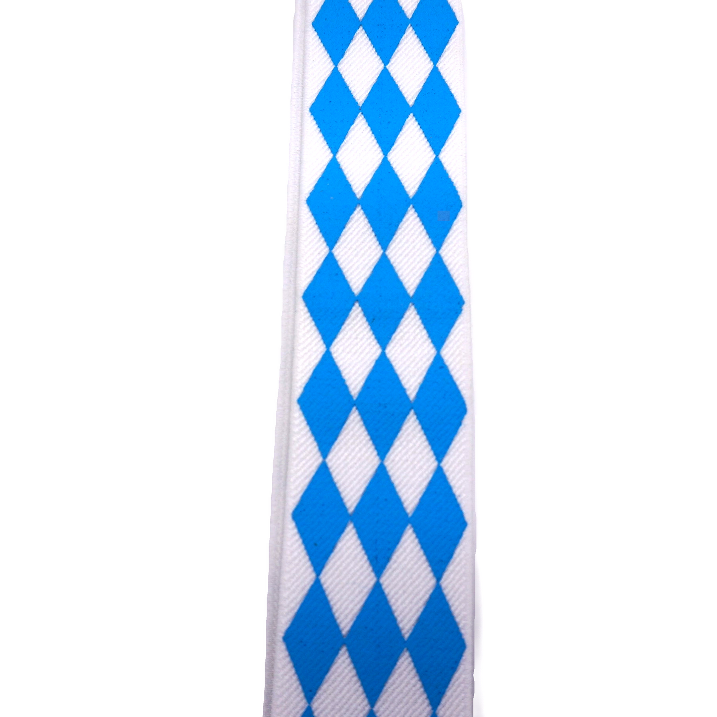 bayerische Hosenträger "BAVARIA I" mit bayerischer Raute blau/weiß